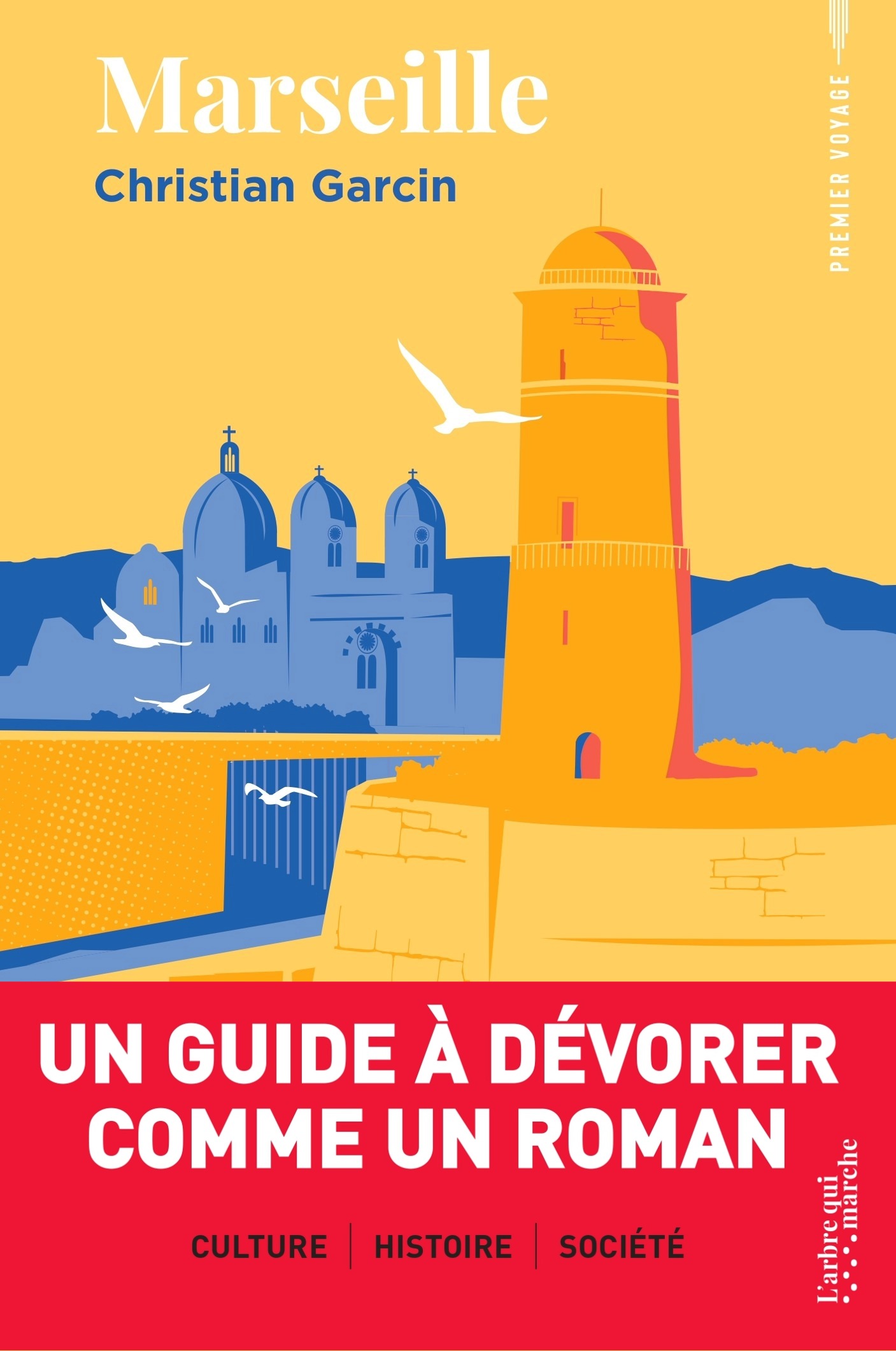 couverture du livre Marseille de Christian Garcin aux éditions L'arbre qui marche